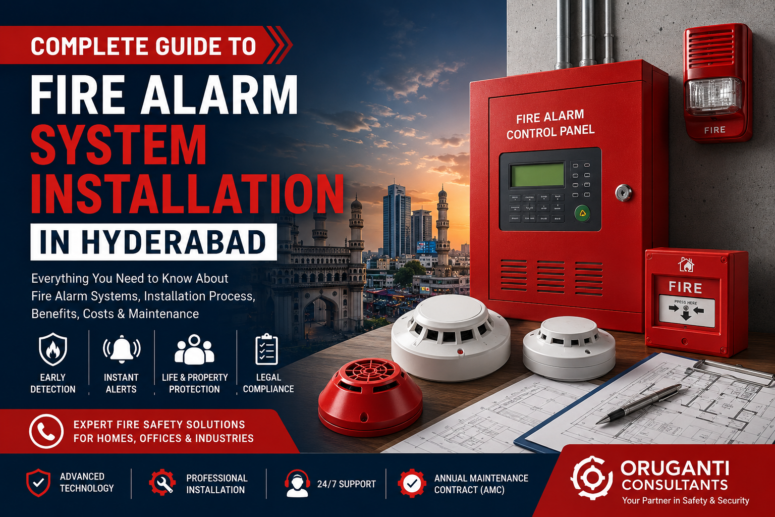 Fire Alarm System Installation in Hyderabad